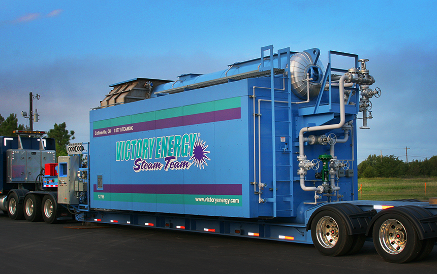Victory Energy mobile boiler rental solutions